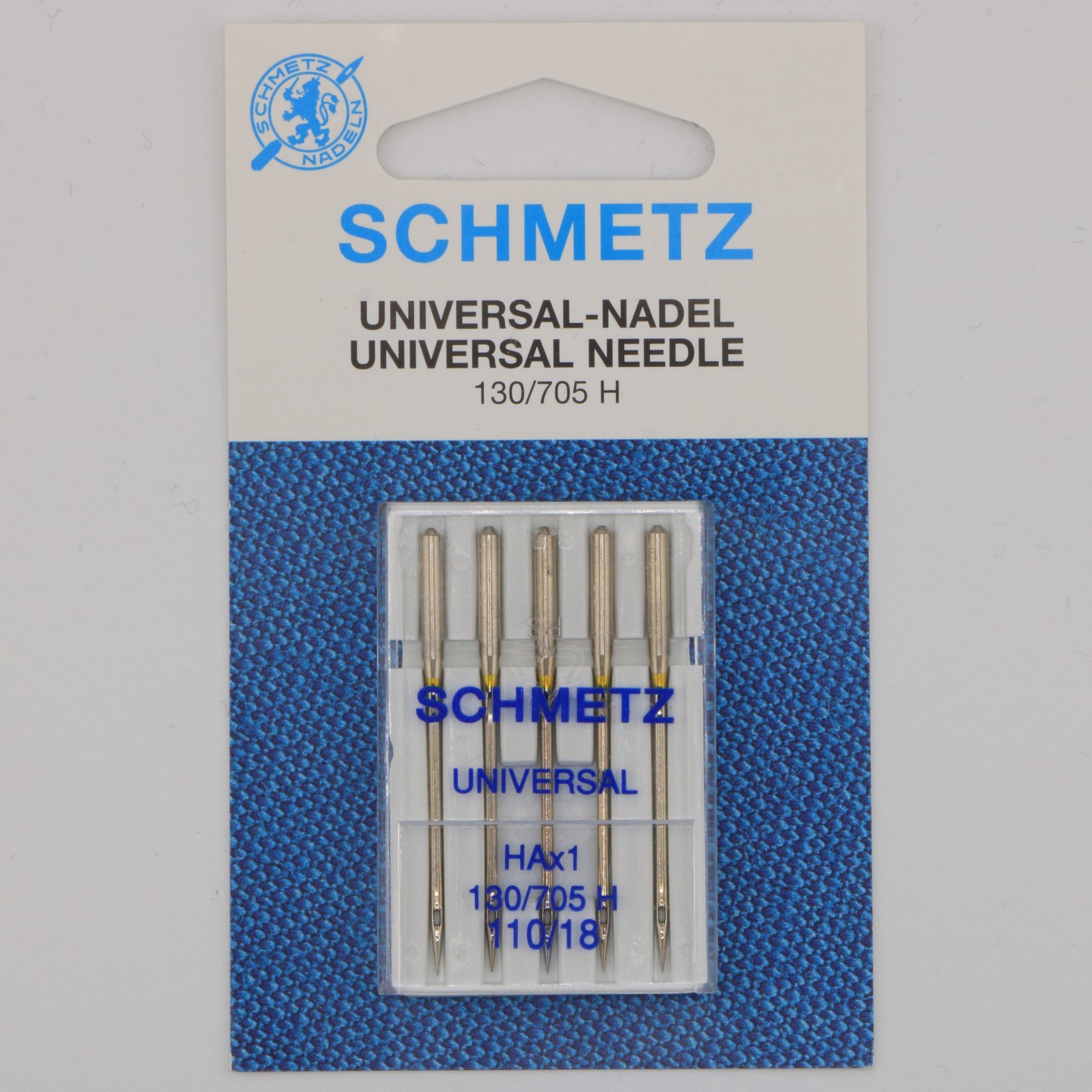 Aiguille Universelle NM 110 130/705 H pour tissus très épais