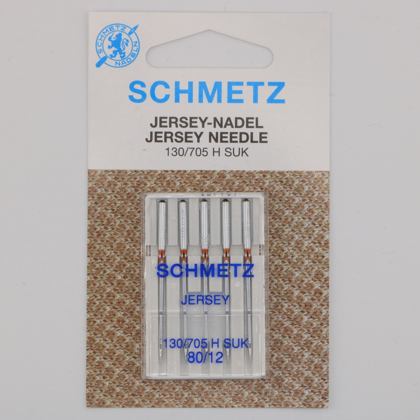 Aiguille Jersey NM 80 130/705 H SUK pour tissus en mailles