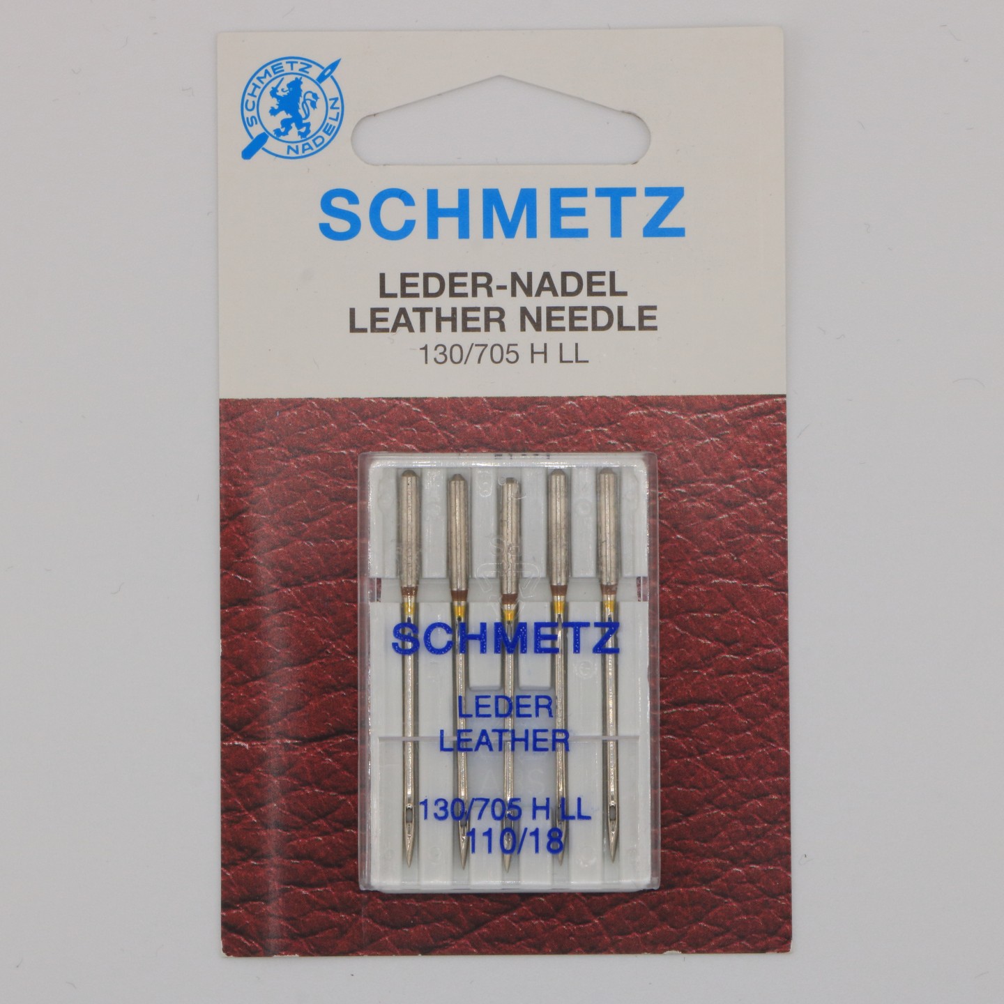 Aiguille Cuir NM 110 130/705 H LL pour cuir rigide et travaux lourds