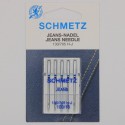 Aiguille Jeans NM 100  130/705 H J pour denim &eacute;pais et coutures renforc&eacute;es