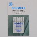 Aiguille Microtex NM 70  130/705 H M pour coutures pr&eacute;cises sur tissus fins et d&eacute;licats