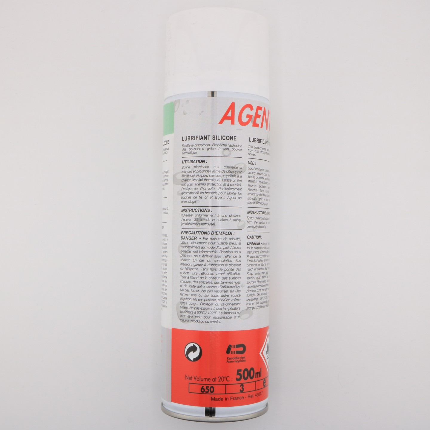 Agent glissant silicone Odif CX5 500ml