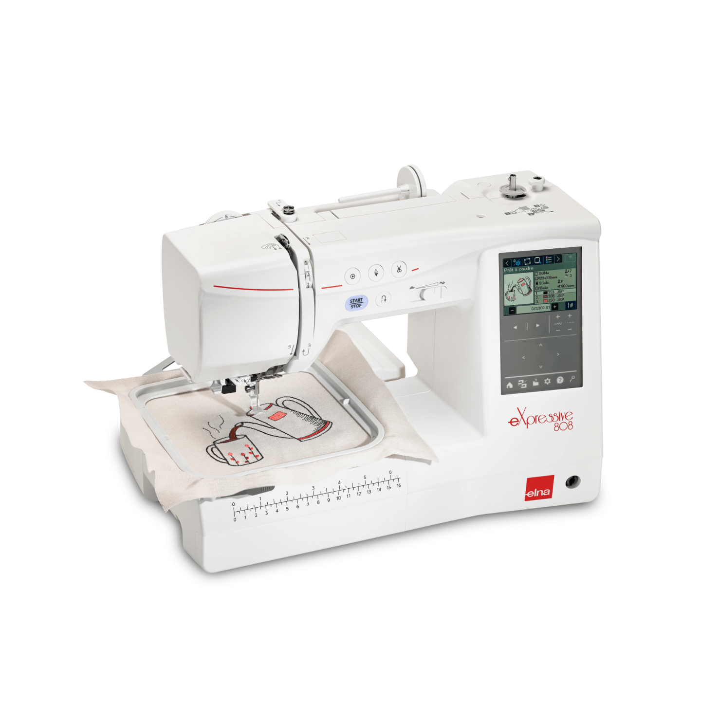 Machine à coudre combinée brodeuse Elna Expressive 808