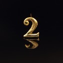 Grand chiffre 2 (18mm)