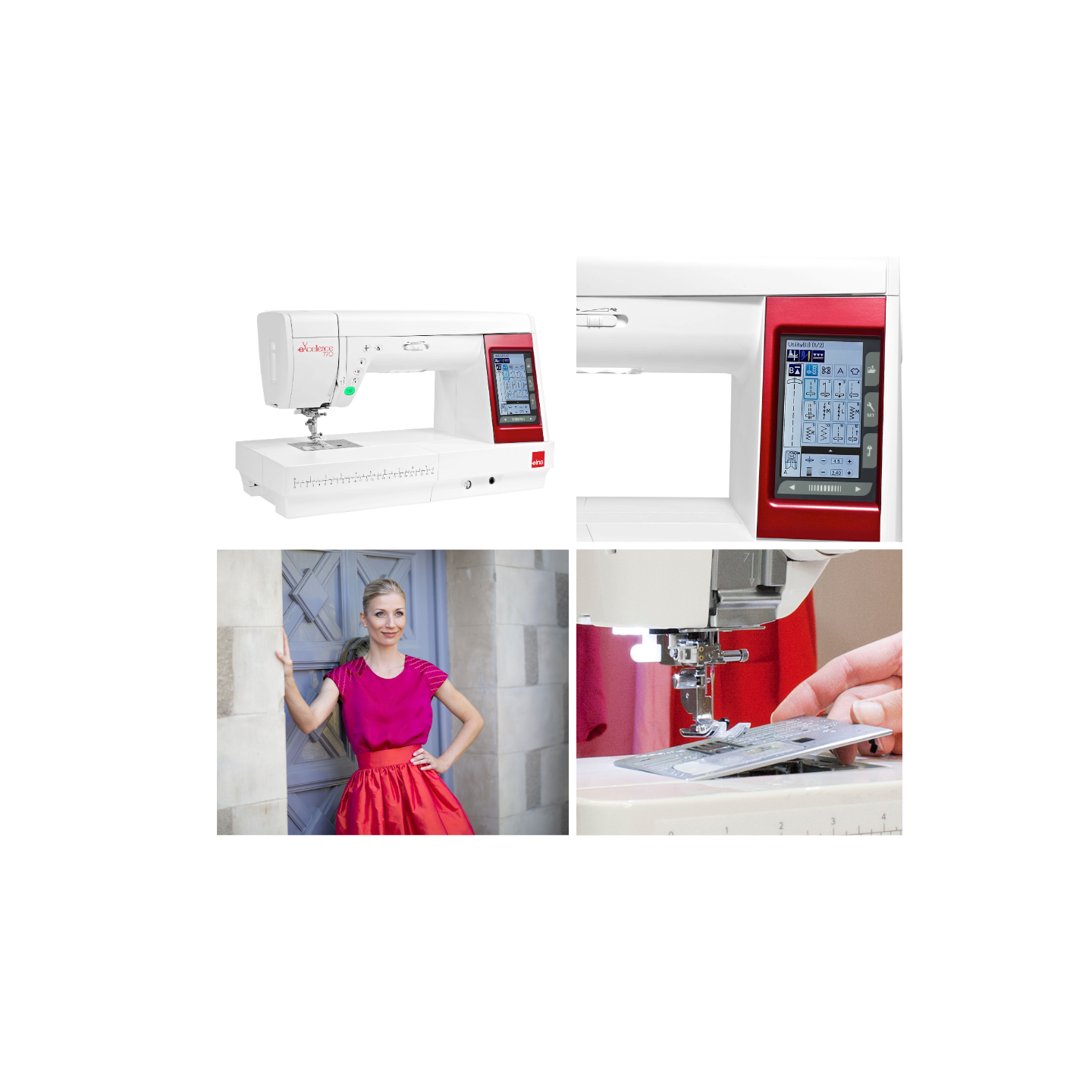 Machine &agrave; coudre Elna eXcellence 770